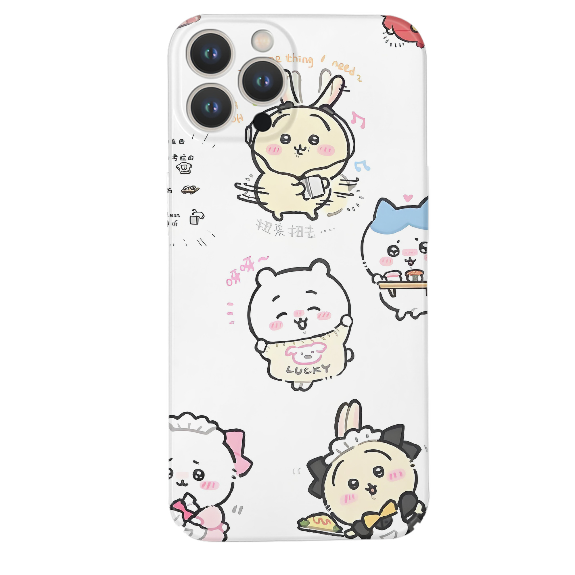 （画像用） ちいかわ Chii-kawa 【iPhone 14シリーズ対応】ハードケース